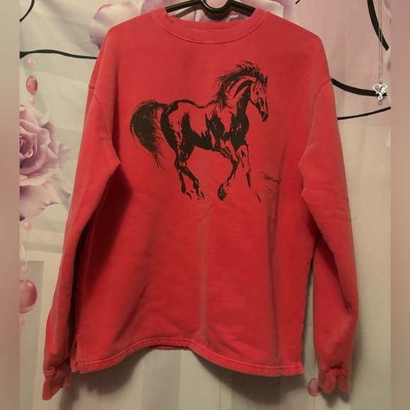 Women’s Size Medium Horse Sweatshirt - Picture 1 of 5